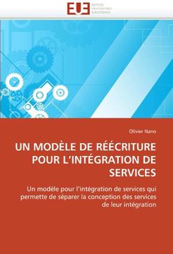 portada Un Modele de Reecriture Pour L'Integration de Services