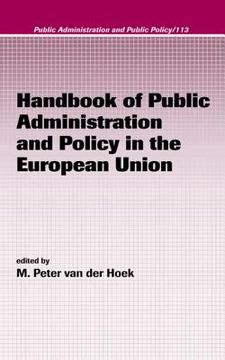 portada handbook of public administration and policy in the european union (en Inglés)