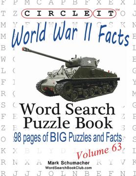 portada Circle It, World War II Facts, Word Search, Puzzle Book (en Inglés)