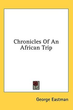 portada chronicles of an african trip (en Inglés)