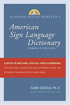 portada Random House Webster's American Sign Language Dictionary: Compact Edition (en Inglés)