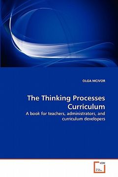 portada the thinking processes curriculum (in English)