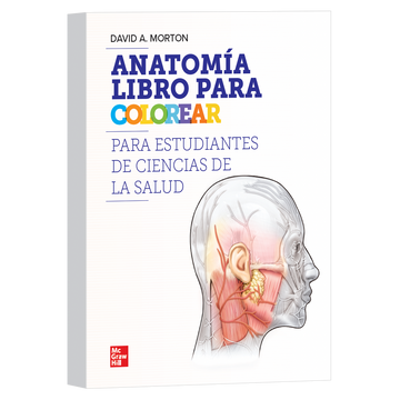 portada Anatomía. Libro para colorear (in Spanish)