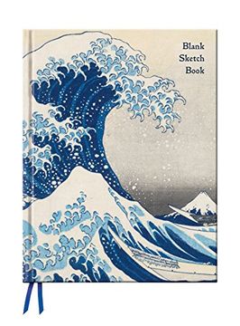 portada Great Wave (Blank Sketch Book) (Luxury Sketch Books)