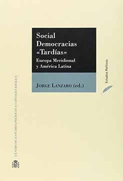 portada Socialdemocracias tardías (in Spanish)