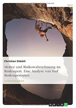 portada Motive und Risikowahrnehmung im Risikosport. Eine Analyse von fünf Risikosportarten (German Edition)
