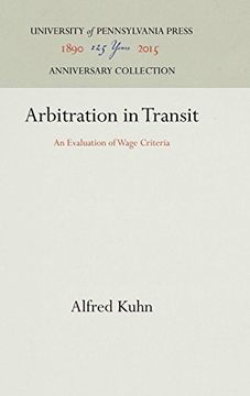 portada Arbitration in Transit (Labor Arbitration Series) (en Inglés)