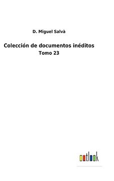 portada Colección de Documentos Inéditos: Tomo 23