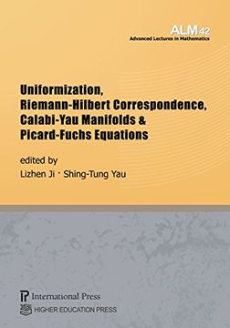 portada Uniformization, Riemann-Hilbert Correspondence, Calabi-Yau Manifolds & Picard-Fuchs Equations (Vol. 42 of the Advanced Lectures in Mathematics Series) (en Inglés)