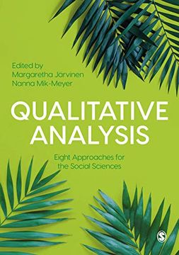 portada Qualitative Analysis: Eight Approaches for the Social Sciences (en Inglés)