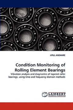 portada condition monitoring of rolling element bearings (en Inglés)