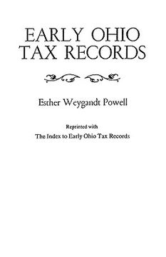 portada early ohio tax records (in English)