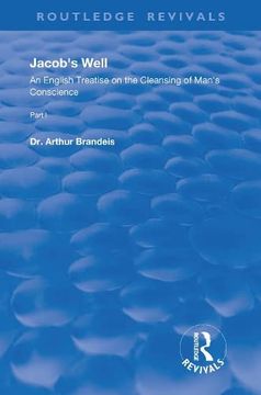portada Jacob's Well: An English Treatise on the Cleansing of Man's Conscience