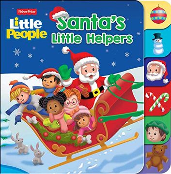 portada Fisher Price Little People: Santa'S Little Helpers (en Inglés)