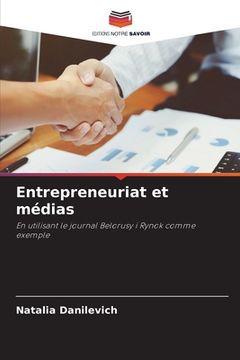 portada Entrepreneuriat et médias (en Francés)