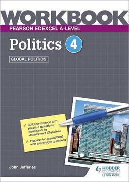 portada Pearson Edexcel A-Level Politics Workbook 4: Global Politics (en Inglés)