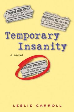 portada Temporary Insanity (in English)