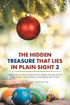 portada The Hidden Treasure That Lies in Plain Sight 3: Exploring the True Name of God and Christ, Holydays, the Image of Christ, Pagan Holidays, Days and Mon (in English)