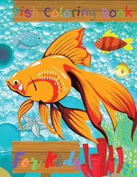 portada Fish Coloring Book For Kids: Ocean/Sea Coloring Book (in English)