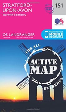 portada Stratford-Upon-Avon, Warwick & Banbury (OS Landranger Map)