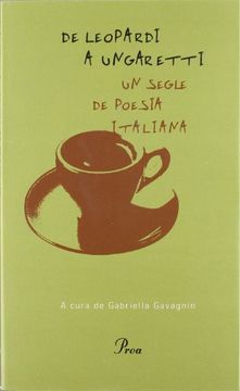 portada De Leopardi a Ungaretti. Un Segle de Poesia Italiana (Omn sg) (en Catalá)