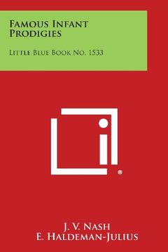 portada Famous Infant Prodigies: Little Blue Book No. 1533