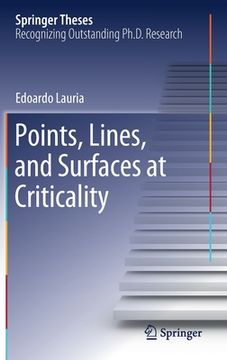 portada Points, Lines, and Surfaces at Criticality (en Inglés)