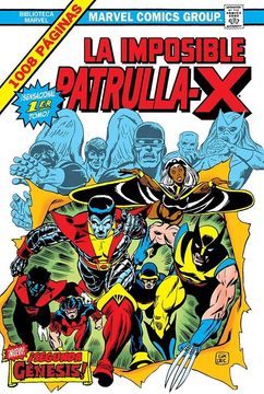 portada La Imposible Patrulla-X 1¡ Segunda Genesis! (Biblioteca Marvel Omnibus) (in Spanish)