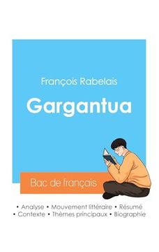 portada Réussir son bac de Français 2024: Analyse de Gargantua de Rabelais (in French)