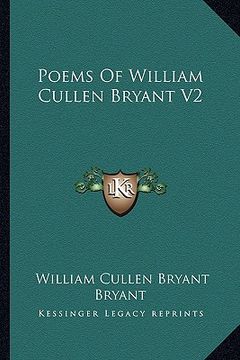 portada poems of william cullen bryant v2