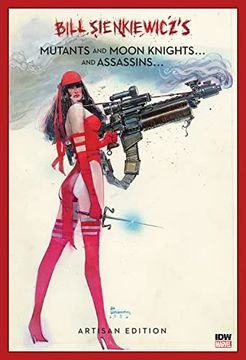 portada Bill Sienkiewicz's Mutants and Moon Knights and Assassins Artisan Edition (en Inglés)