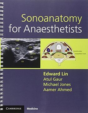 portada Sonoanatomy for Anaesthetists (Cambridge Medicine (Paperback)) (en Inglés)