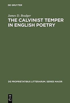 portada The Calvinist Temper in English Poetry (World Anthropology)