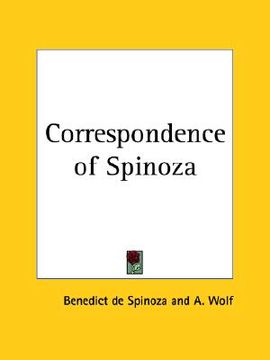 portada correspondence of spinoza (in English)