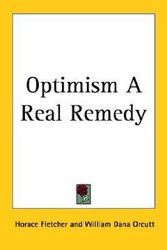 portada optimism, a real remedy (en Inglés)