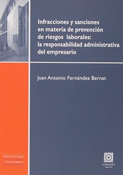 portada Infracciones y Sanciones en Materia de Prevención de Riesgos Laborales: La Respo (in Spanish)