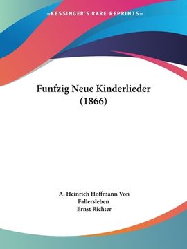 portada Funfzig Neue Kinderlieder (1866) (en Alemán)