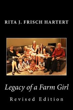 portada Legacy of a Farm Girl (en Inglés)