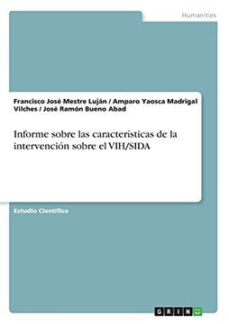 portada Informe Sobre las Características de la Intervención Sobre el vih