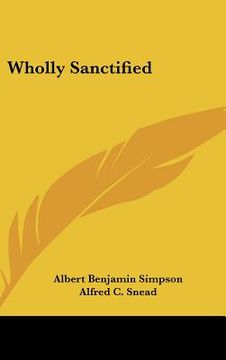 portada wholly sanctified (in English)