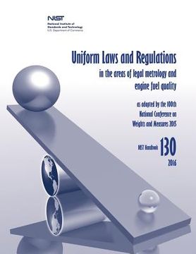 portada Uniform Laws and Regulations in the Areas of Legal Metrology and Engine Fuel Quality (en Inglés)