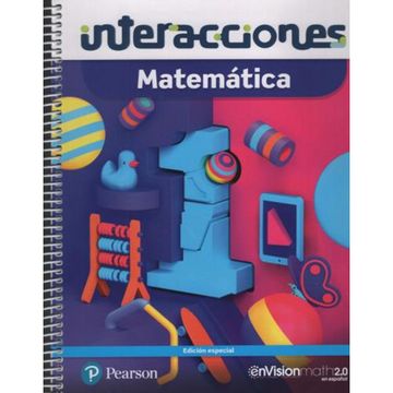 portada Matematica 1 Interacciones Pearson
