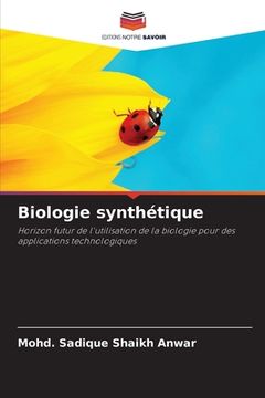 portada Biologie synthétique (in French)