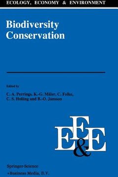 portada Biodiversity Conservation: Problems and Policies (en Inglés)