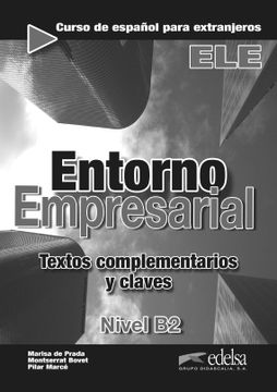 portada Entorno Empresarial - Libro de Textos Complementarios y Claves (Fines Específicos - Jóvenes y Adultos - Entorno Empresarial - Nivel b2)