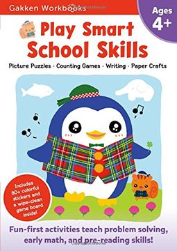 portada Play Smart School Skills 4+: For Ages 4+ (Gakken Workbooks)