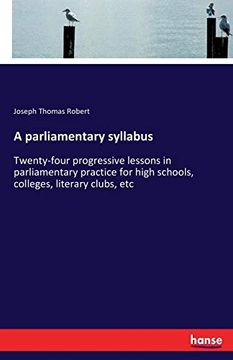 portada A Parliamentary Syllabus (en Inglés)