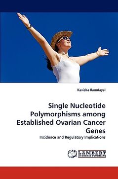 portada single nucleotide polymorphisms among established ovarian cancer genes (in English)