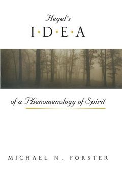 portada Hegel's Idea of a Phenomenology of Spirit (in English)