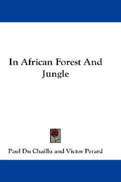 portada in african forest and jungle (en Inglés)